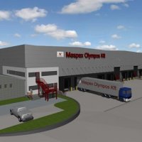 Maspex Olympos - raktárcsarnok építése